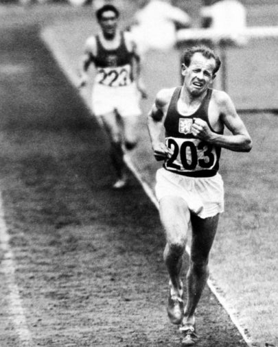 Emil Zátopek Running Blog