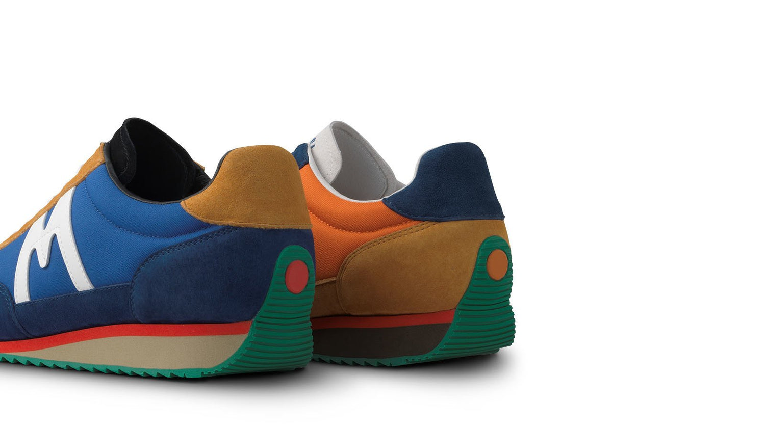 KARHU X ENGINEERED GARMENTS MESTARI SPRINT - CLASSIC BLUE / JAFFA ORANGE