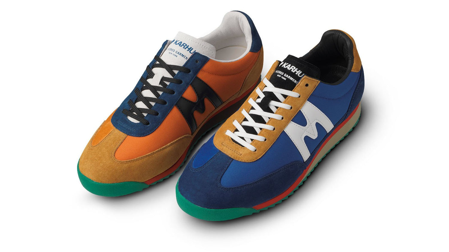 KARHU X ENGINEERED GARMENTS MESTARI SPRINT - CLASSIC BLUE / JAFFA ORANGE