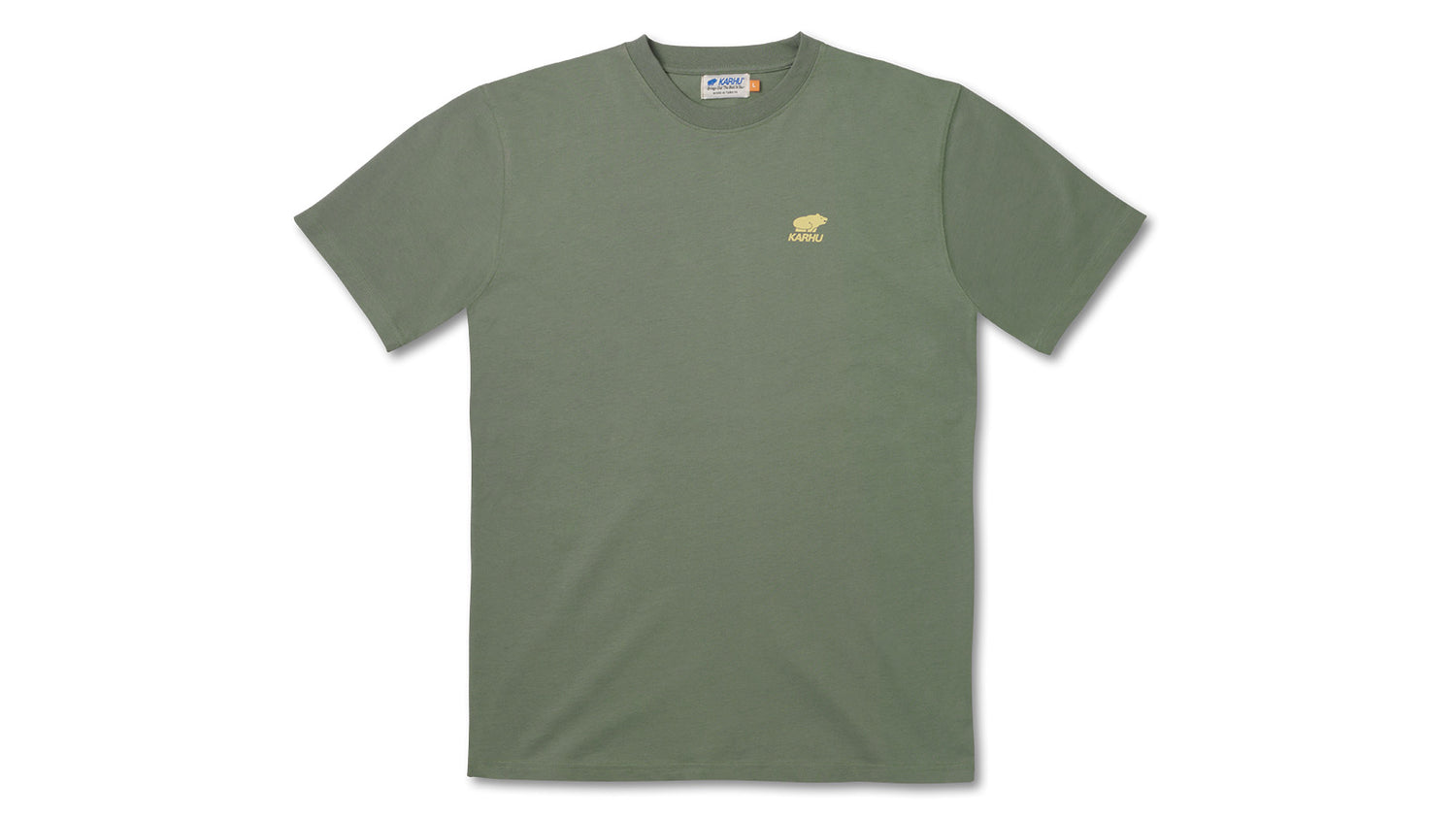 WORLDWIDE T–SHIRT - LAUREL OAK / SUNSHINE