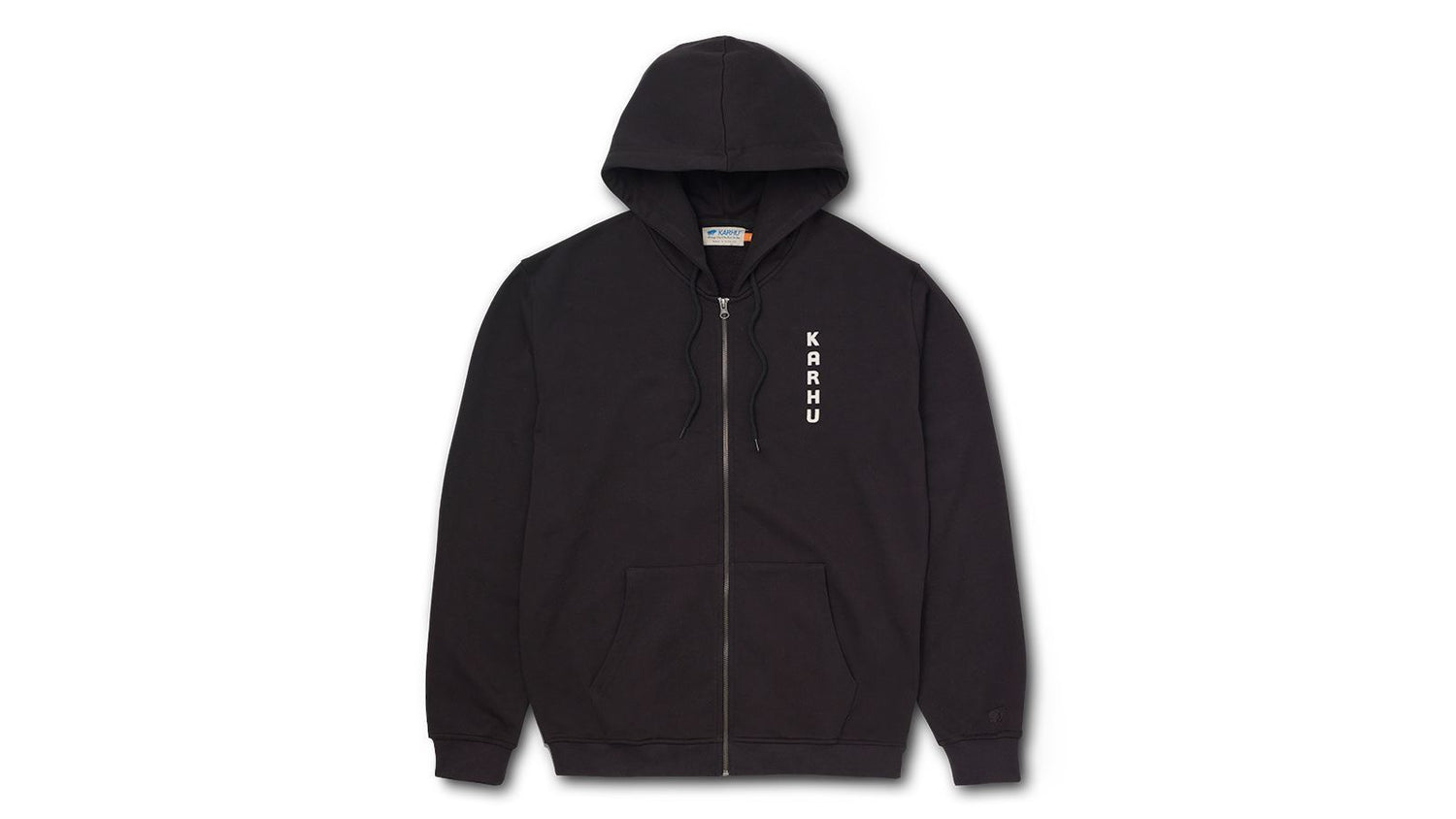 Karhu FULL ZIP HOODIE - JET BLACK / FOGGY DEW KA00177-JBFD