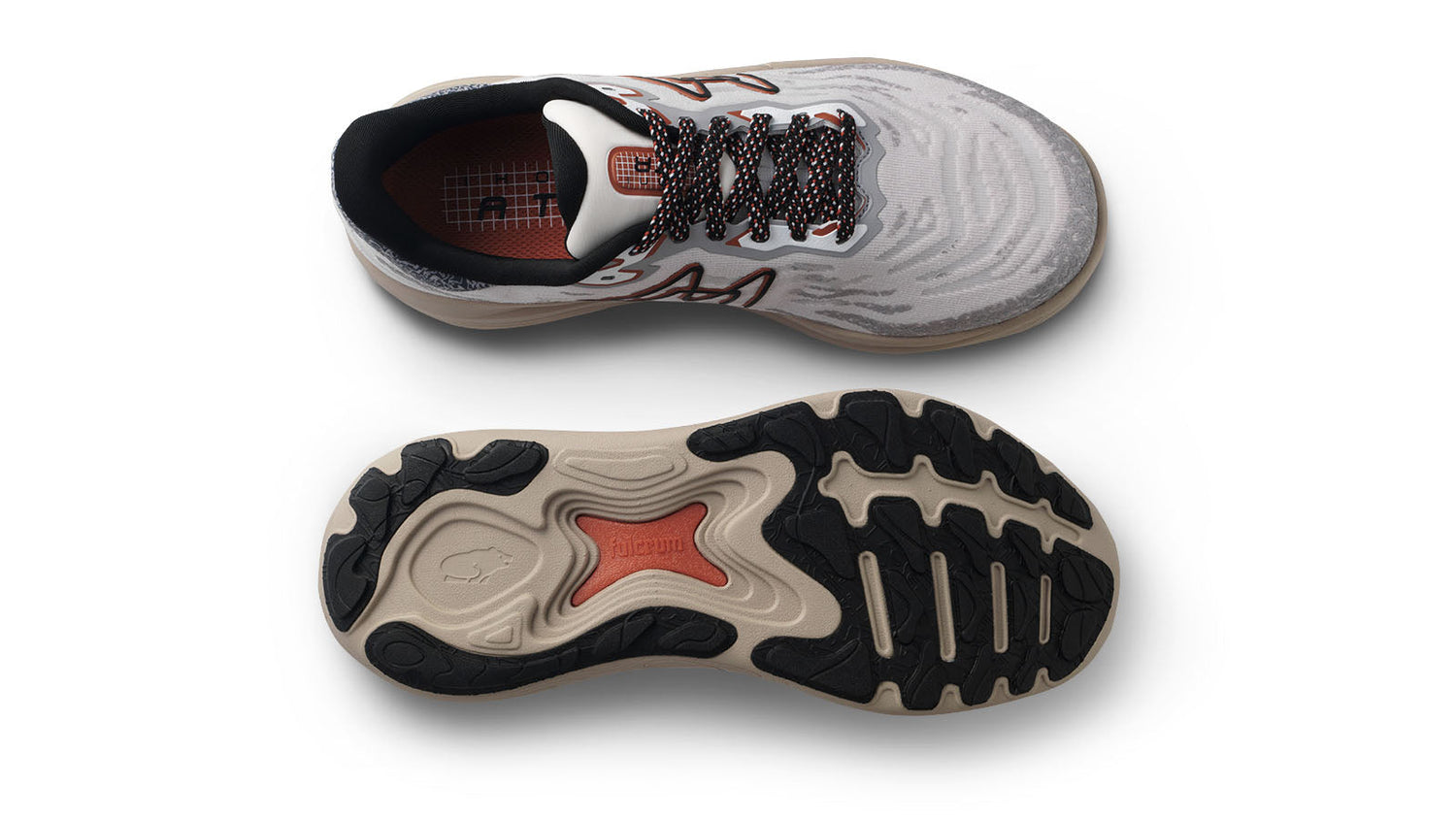KARHU MEN'S IKONI ATR - WHITE SAND / CHILI | Running shoe
