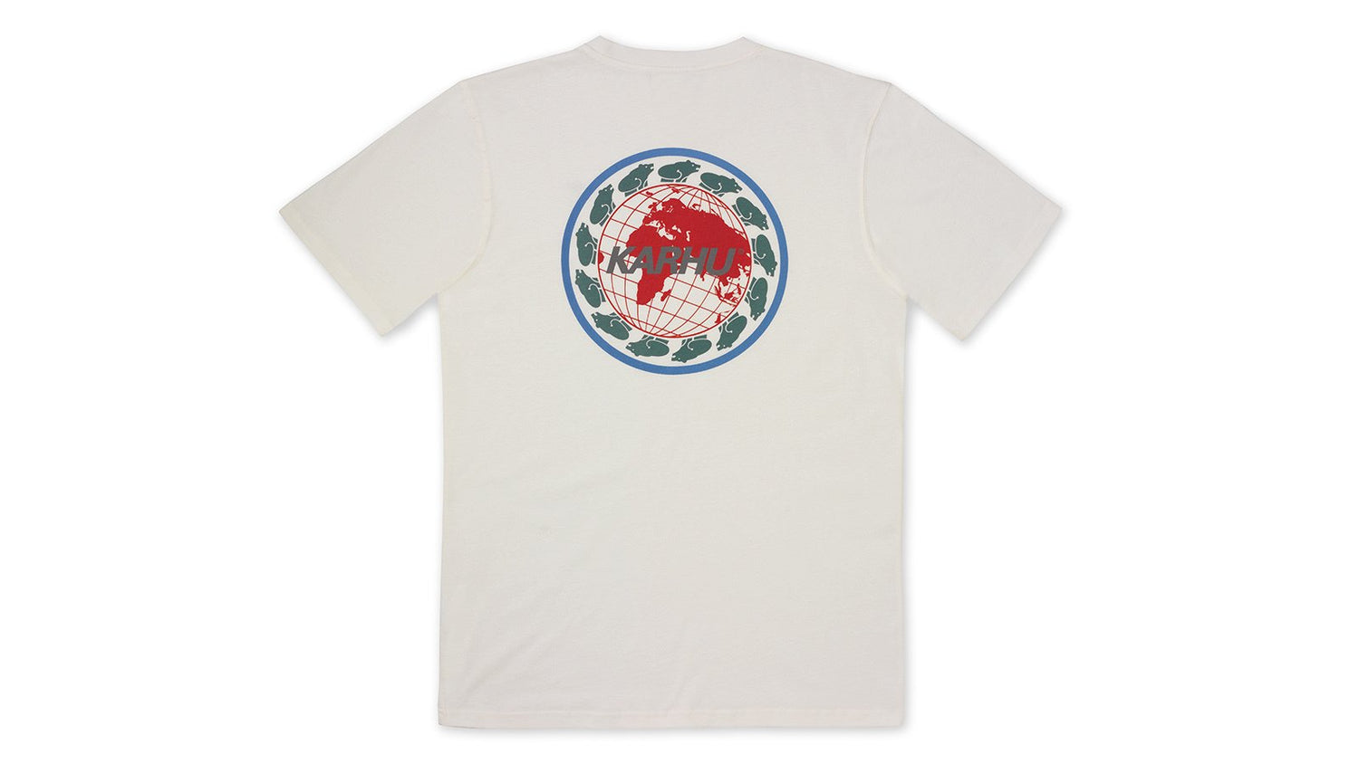 KARHU WORLDWIDE T-SHIRT - BRIGHT WHITE / GULL