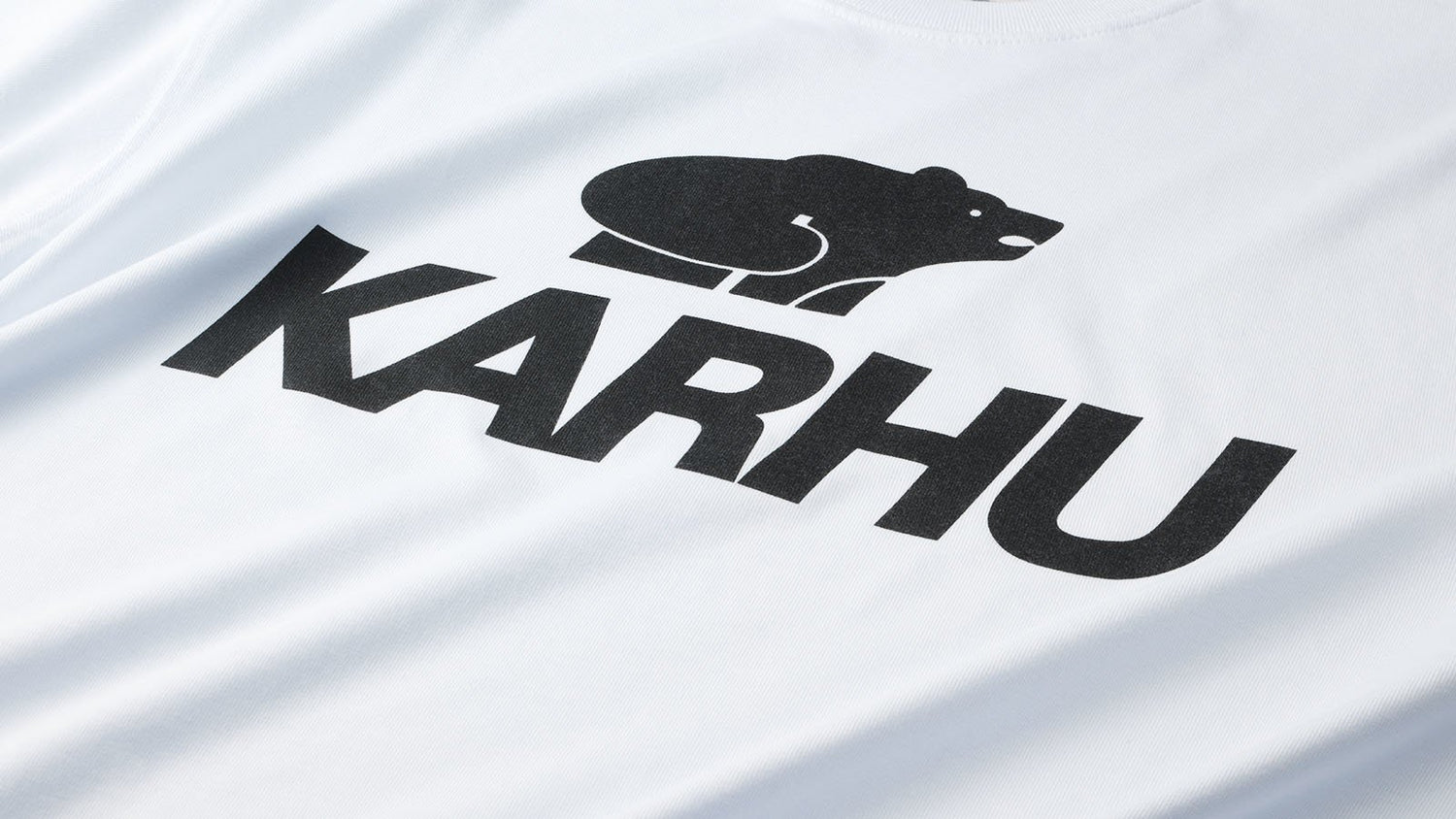 Karhu Classic Logo T-shirt - White / Black KA00205-2415