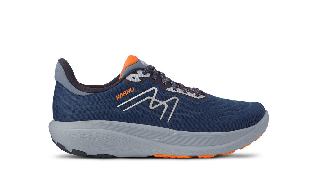 KARHU Men's Ikoni 3.0 - Titan / Shocking Orange | Running Shoe