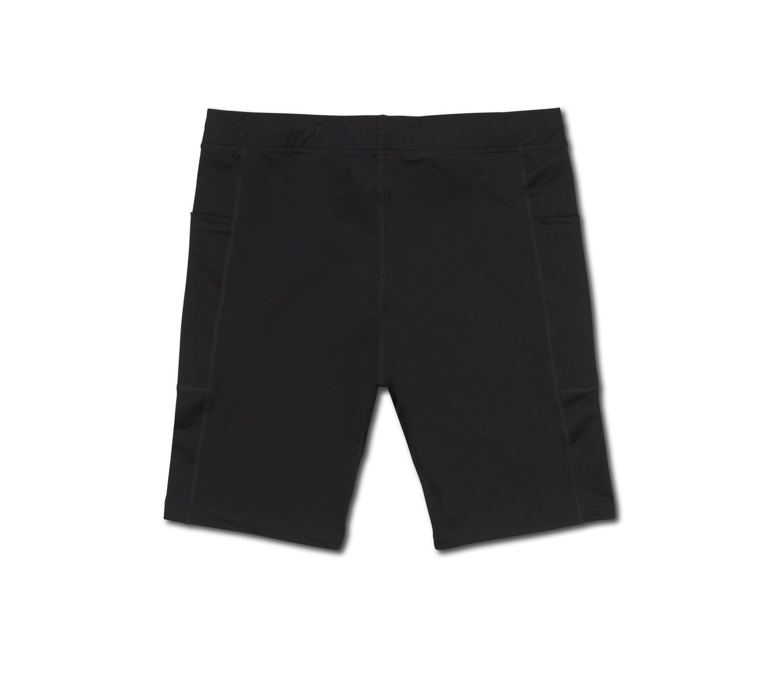MEN'S RUNNING HALF-TIGHT - BLACK / WHITE