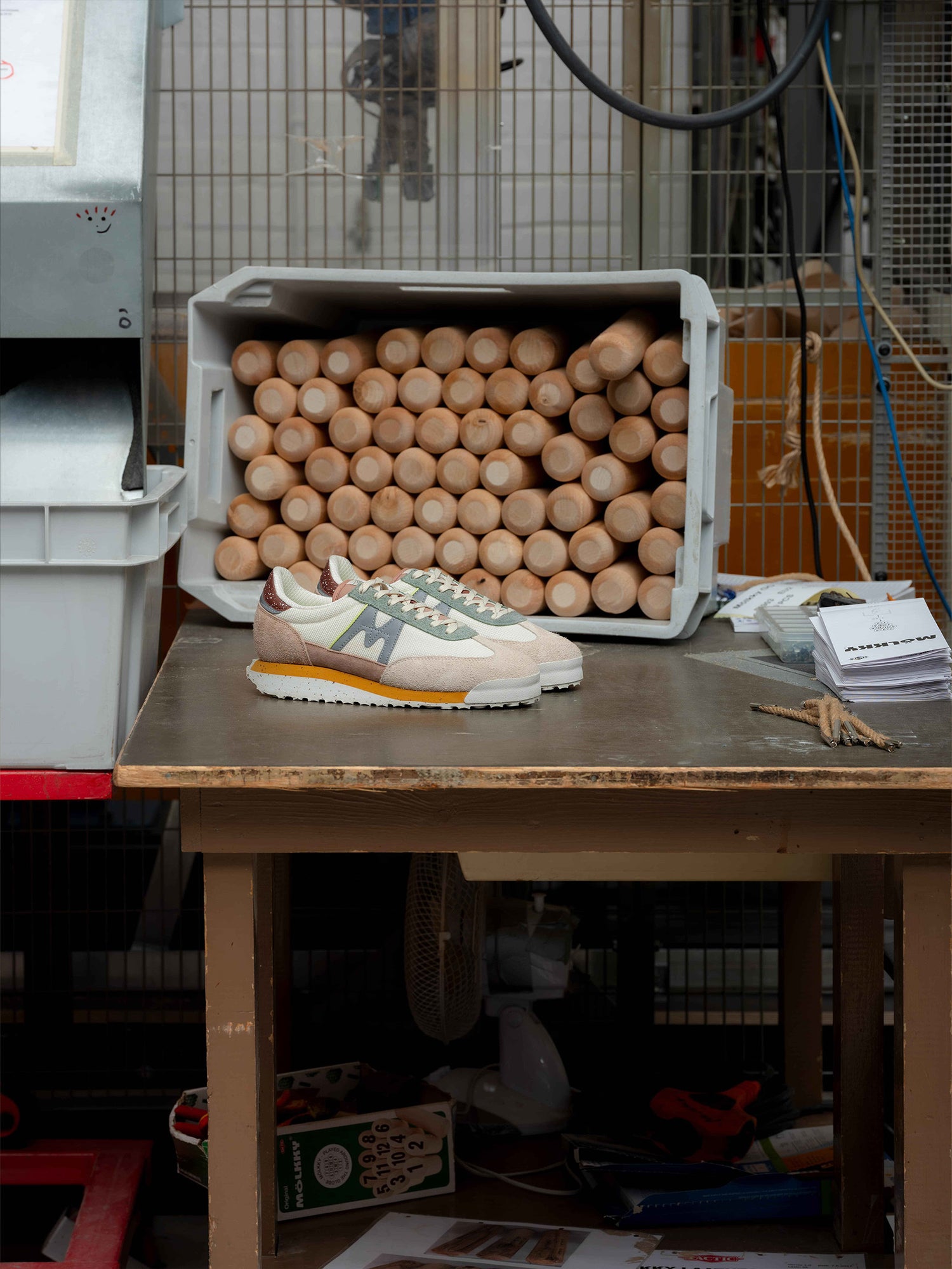 karhu mestari control mölkky pack - turtledove / iceberg green | lifestyle sneaker