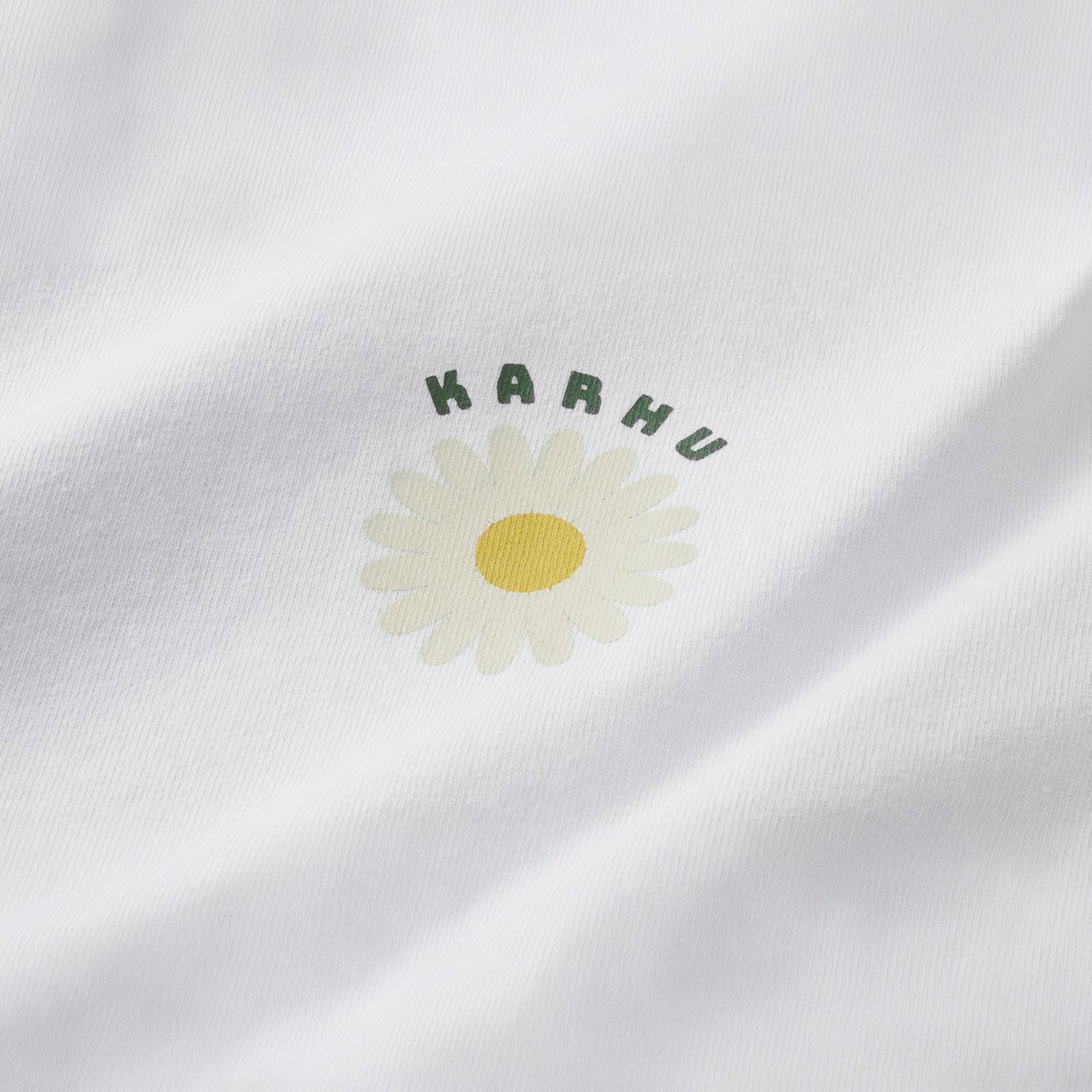 FLOWER BOUQUET T SHIRT - BRIGHT WHITE / DOUGLAS FIR