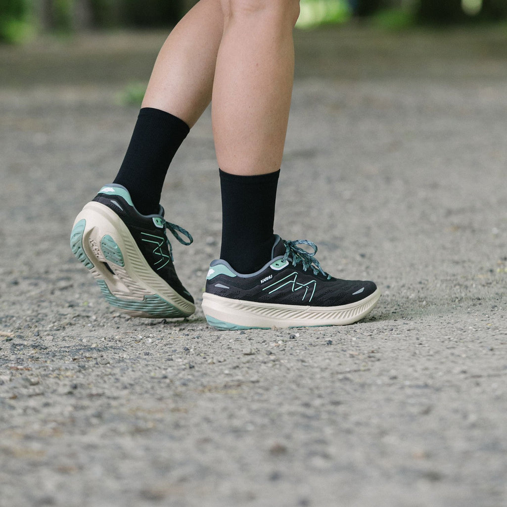 KARHU women's fusion 4.5 - plum kitten / frosty green | propulsive running shoe