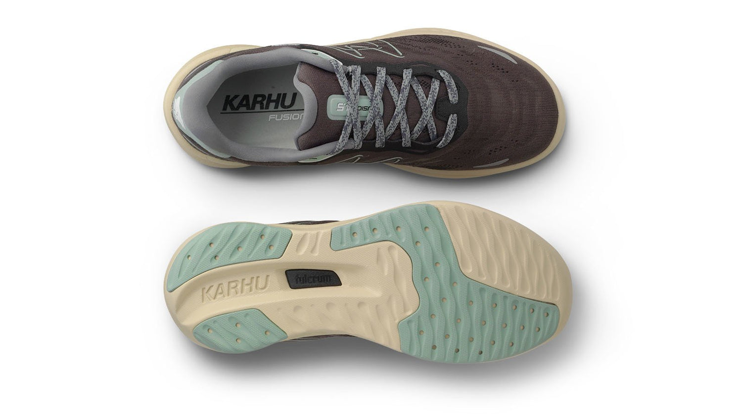 KARHU women's fusion 4,5 - plum kitten / frosty green | propulsive running shoe