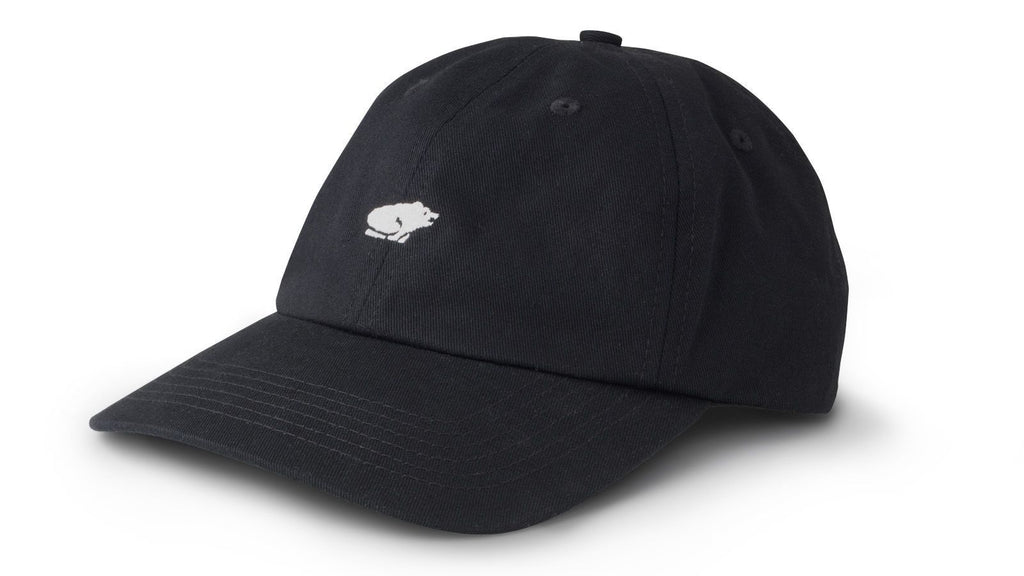 CLASSIC LOGO CAP - JET BLACK / LIGHT GREY