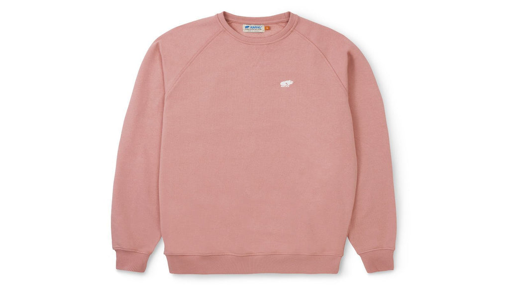 Classic Chest Logo Sweatshirt Rose Tan / Lily White