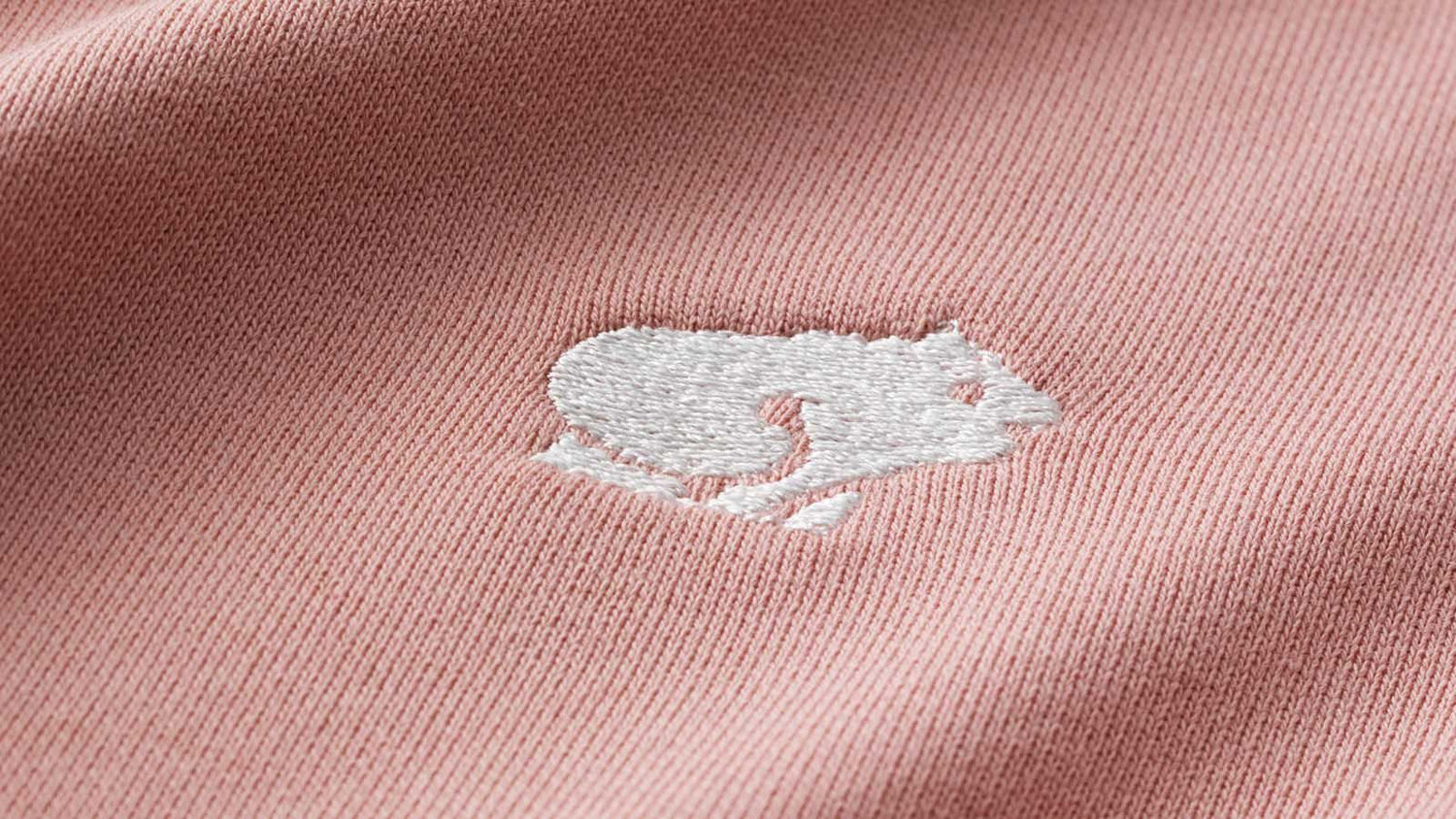 Classic Chest Logo Sweatshirt Rose Tan / Lily White