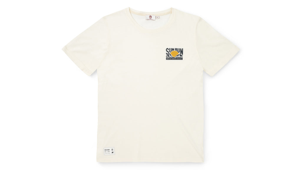 Karhu SUN RUN T–SHIRT WOMEN'S - OFF WHITE 85969