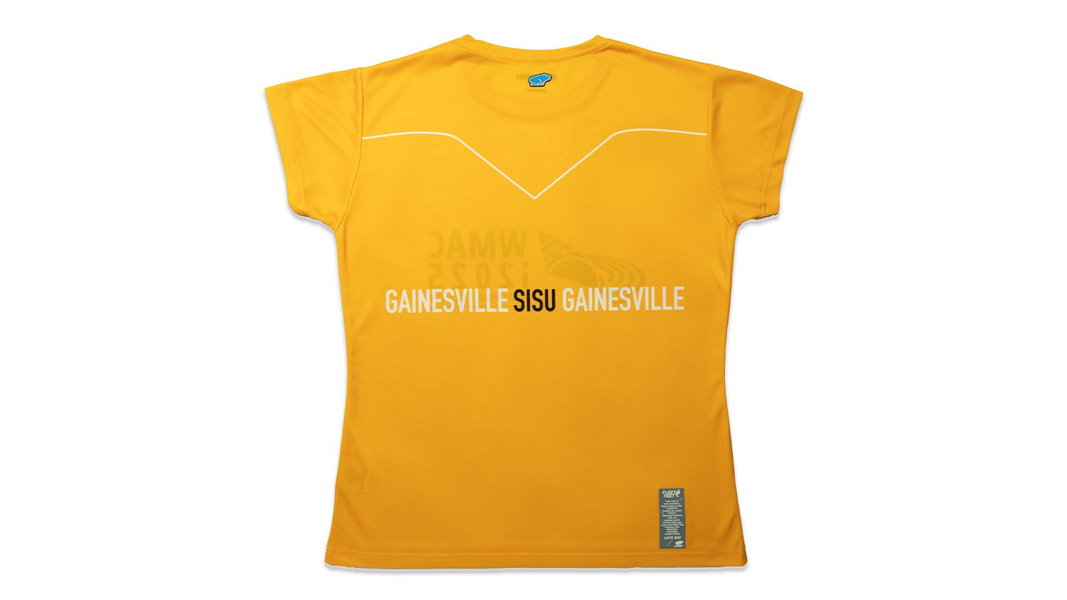V LINE WOMEN'S MESTARI TSHIRT WMAC25 - EGG YELLOW