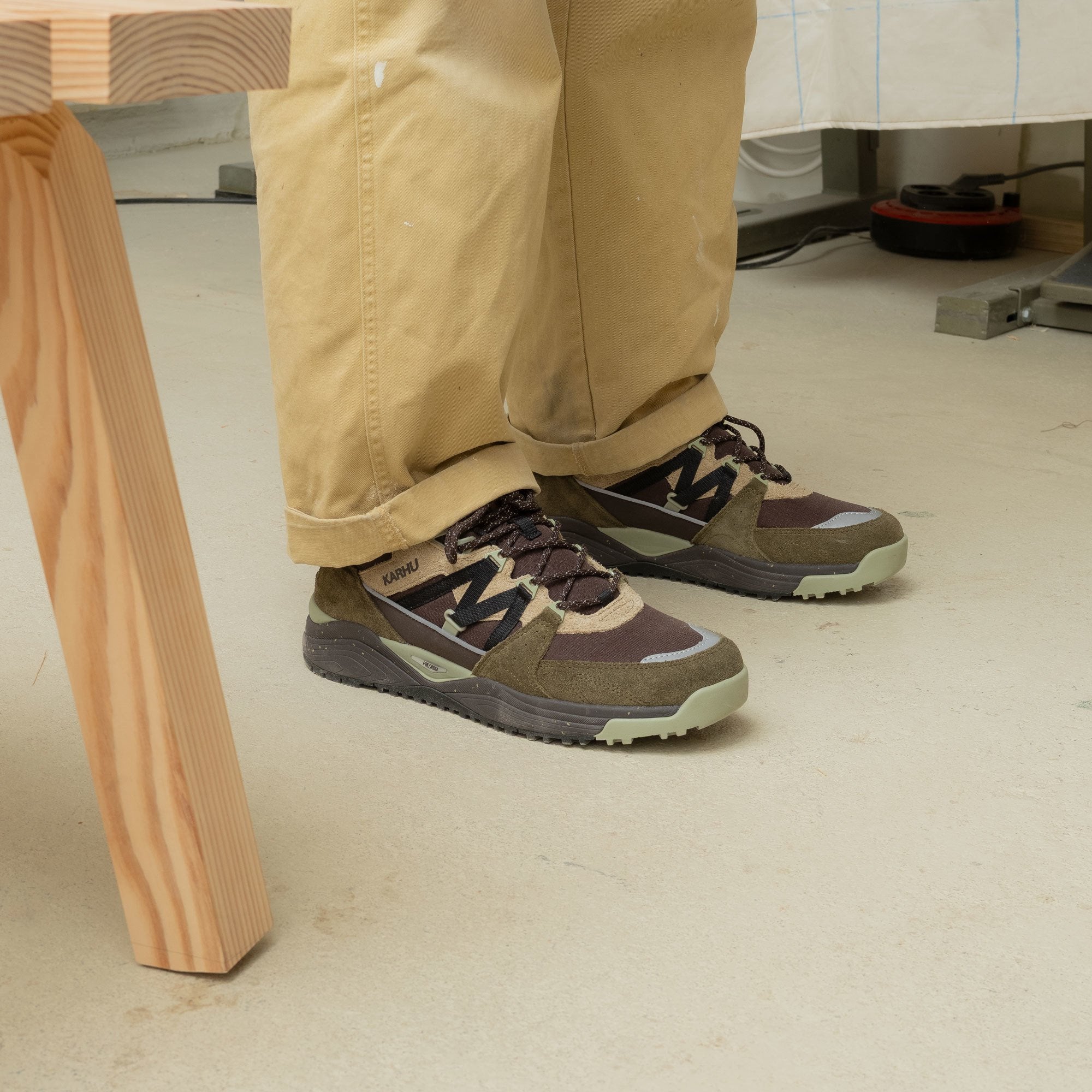 Karhu Fusion XC - Beech / Jet Black | Outdoor Sneakers – Karhu US