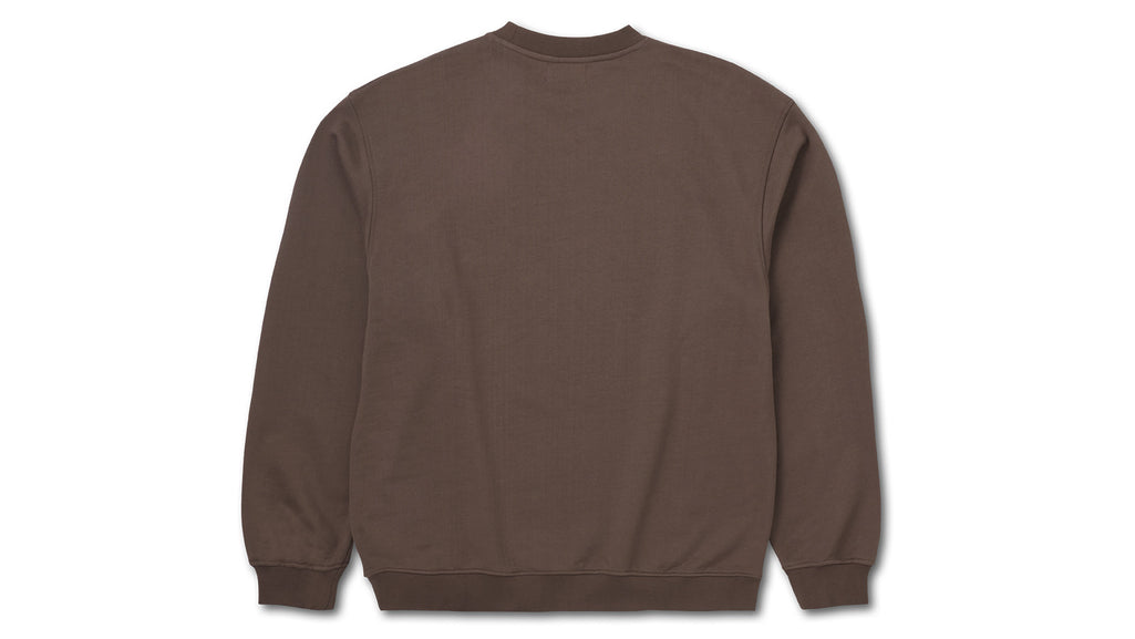 MINI LOGO SWEATSHIRT - COFFEE QUARTZ / ICICLE