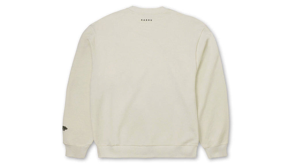 FLOWER LOGO SWEATSHIRT - ICICLE / TEA