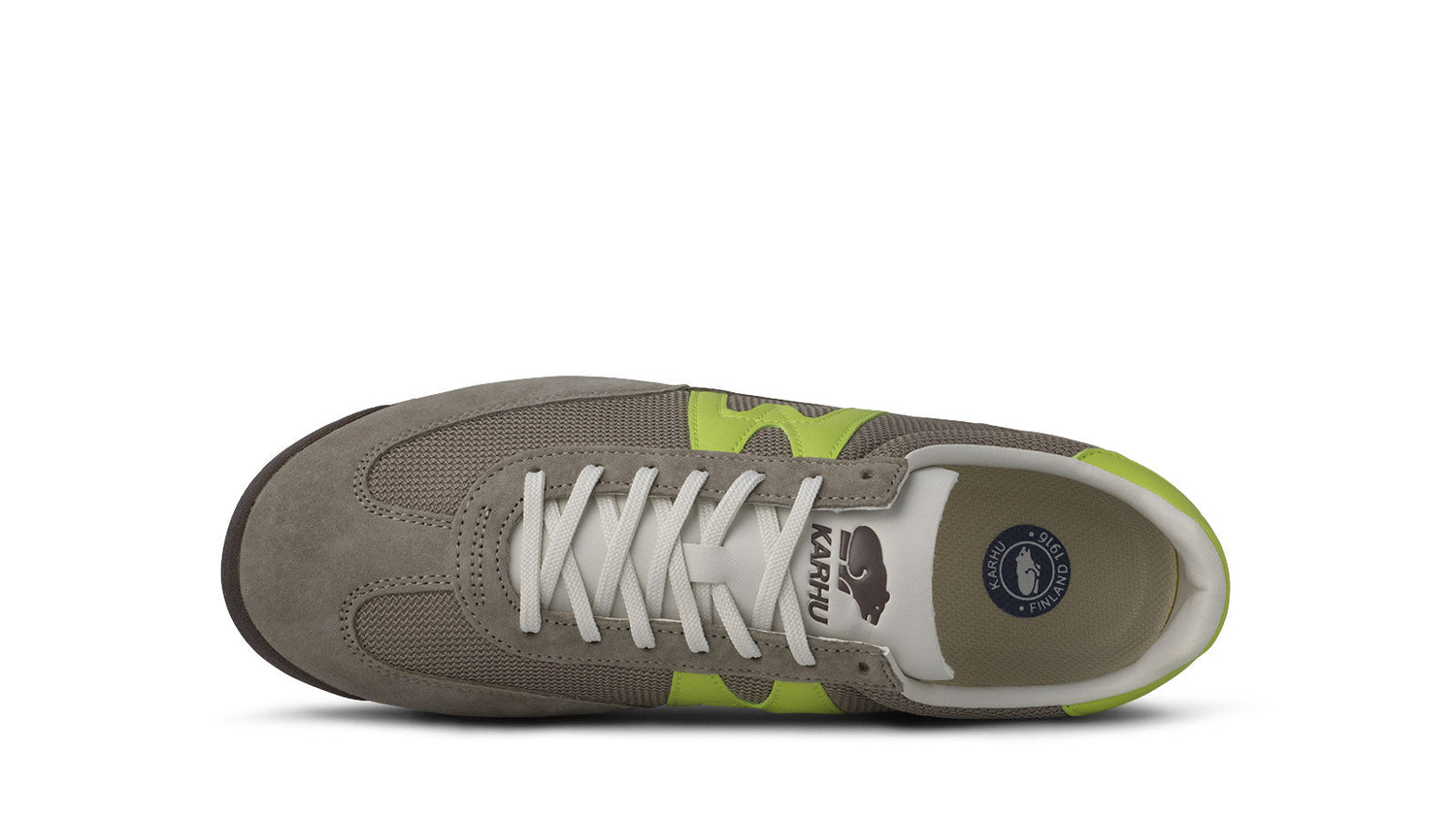 Karhu Mestari 76 - Desert Taupe / Wild Lime| Everyday sneaker