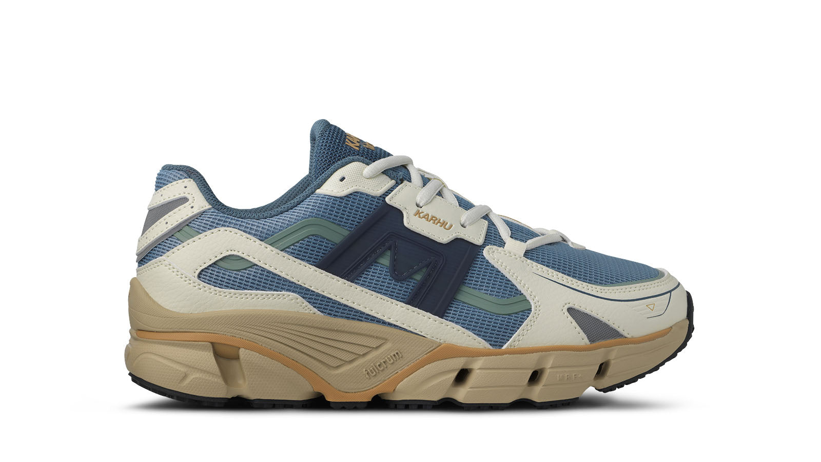 ミンギュ Karhu Super Fulcrum - Icicle / Blue Mirage | Comfort & Guidance