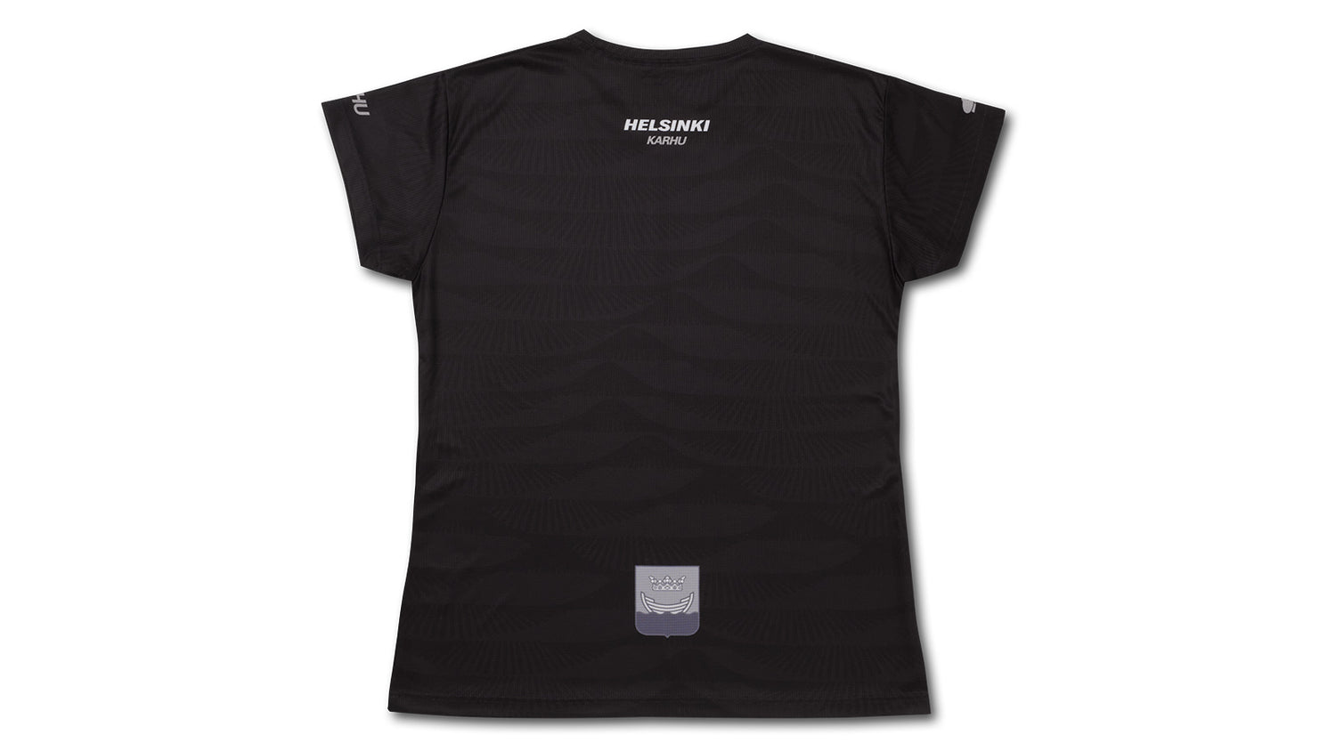 WOMEN'S RUNNING T–SHIRT - WET WEATHER / BLACK