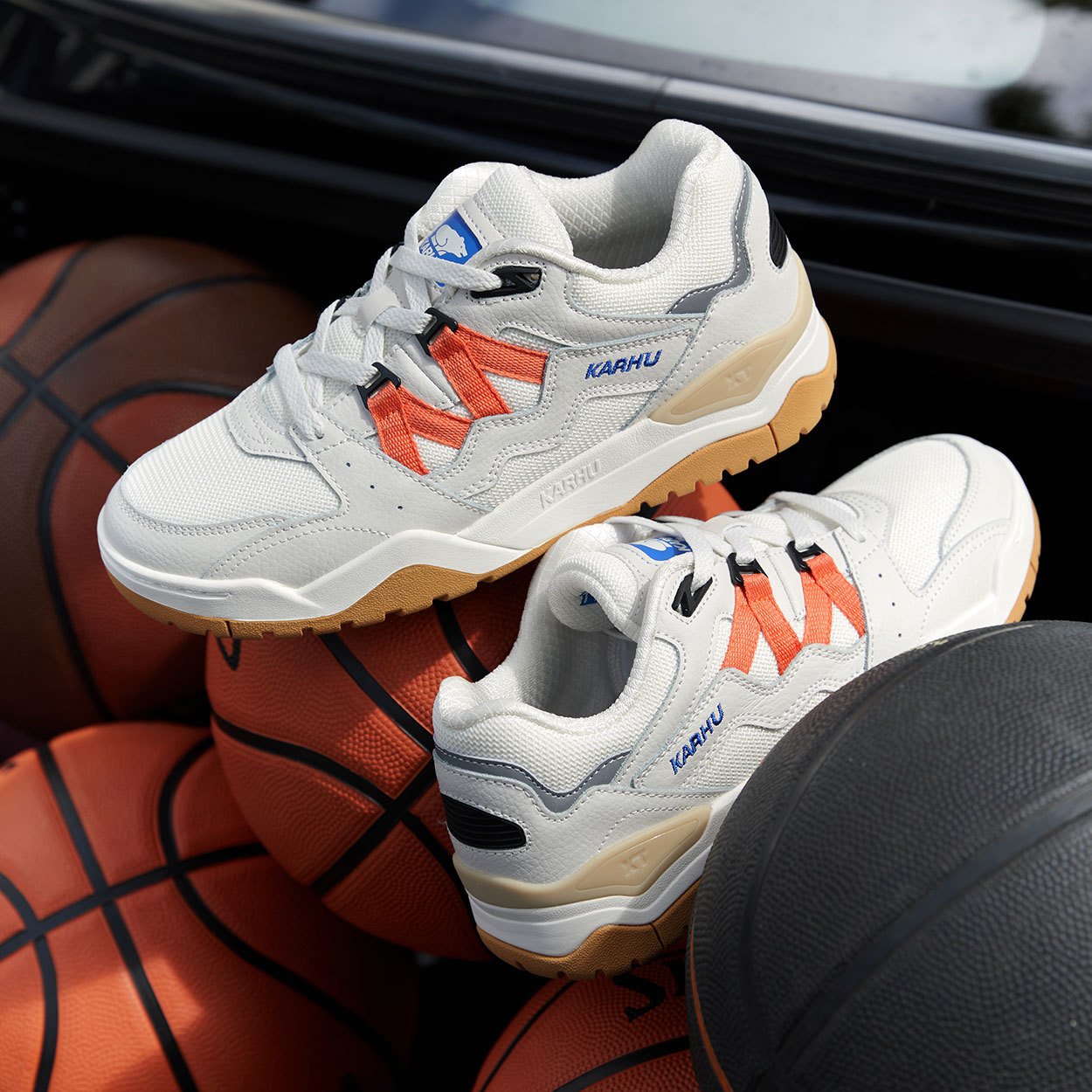 Karhu Fusion XT Blanc de Blanc / Nasturtium - Lifestyle sneakers