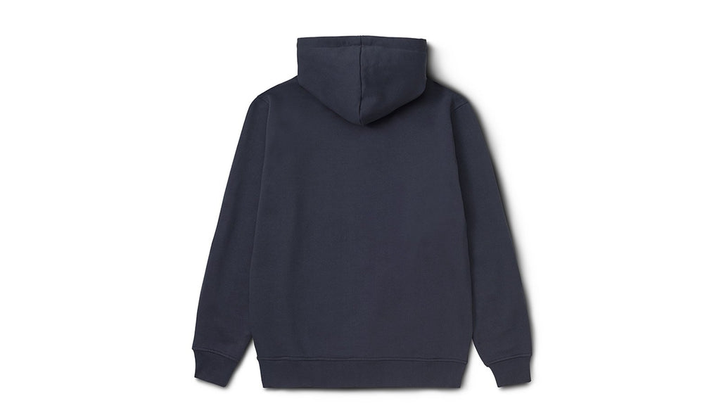 Karhu Logo Hoodie - India Ink Foggy Dew details