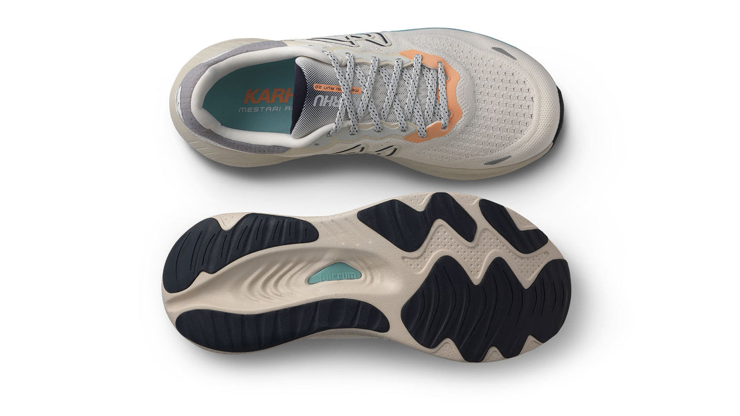 KARHU MEN'S MESTARI RUN 2.0 - EGRET / PEACH COBBLER | CUSHIONED RUNNING SHOE
