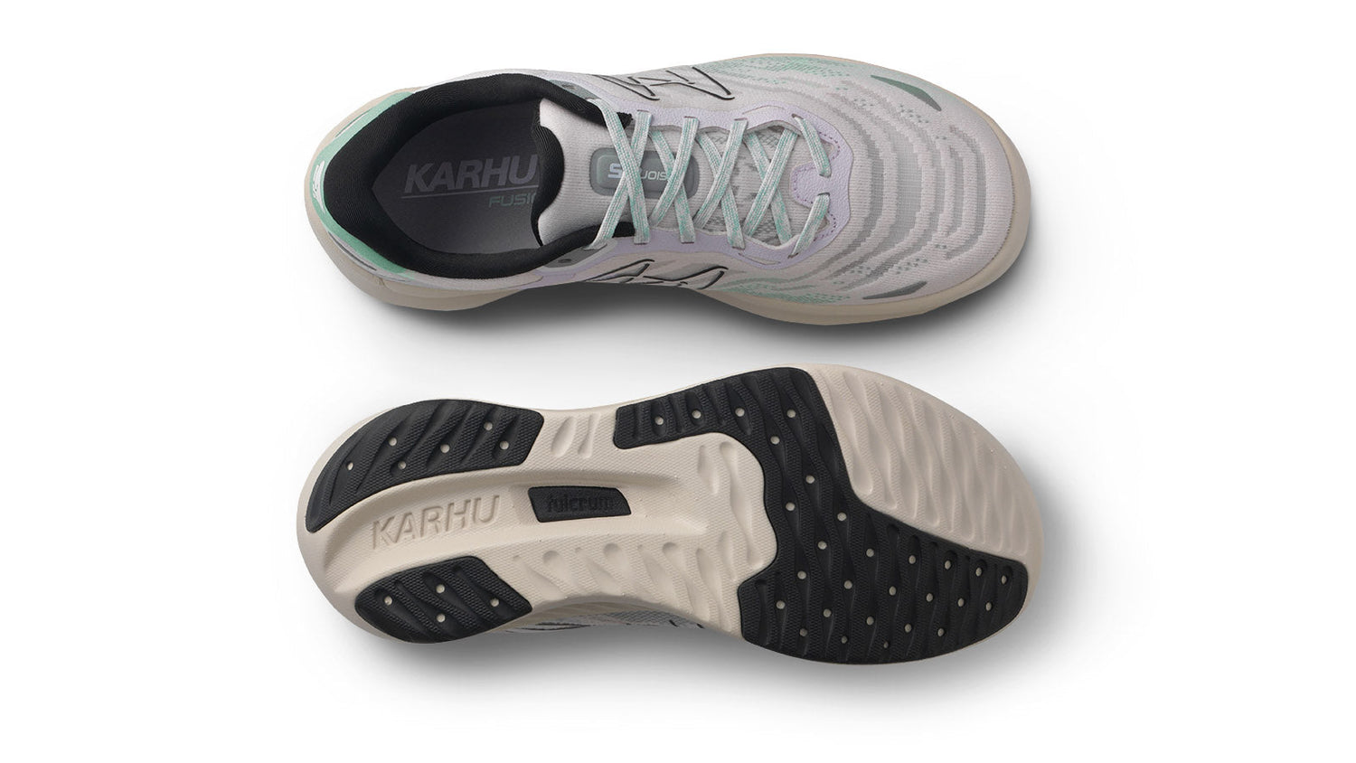 KARHU WOMEN'S FUSION 4.5  - WHITE SAND / ORCHID TINT | Running shoe