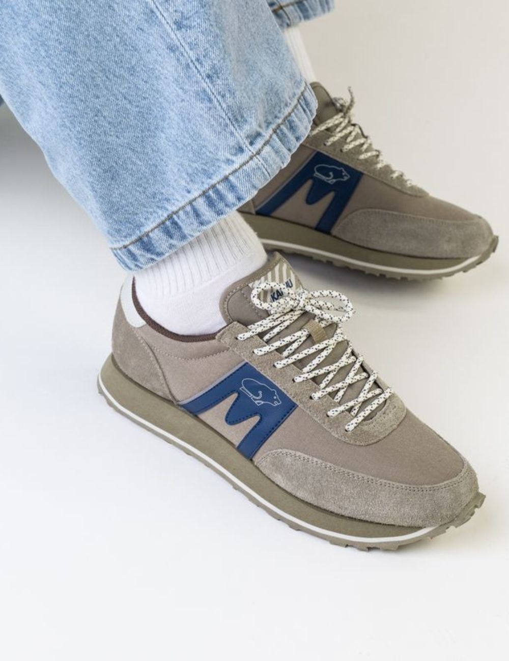 Karhu Albatross Control Vintage Khaki / Blue Opal F820010 sneakers
