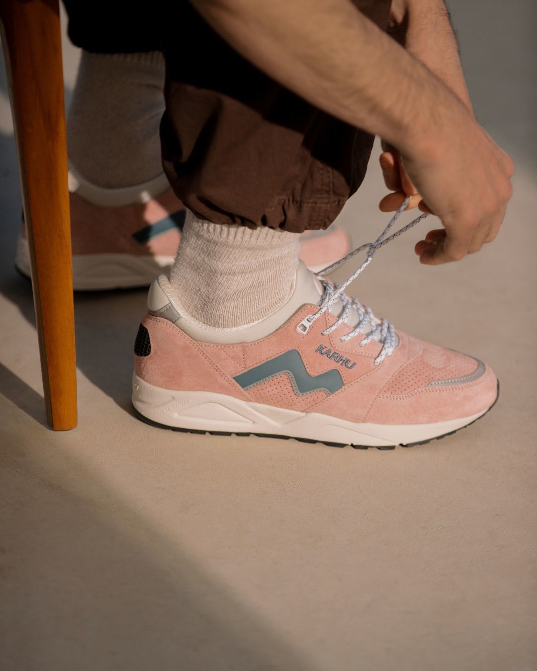 Karhu Aria 95 Cameo Rose / Blue Mirage F803125 sneakers