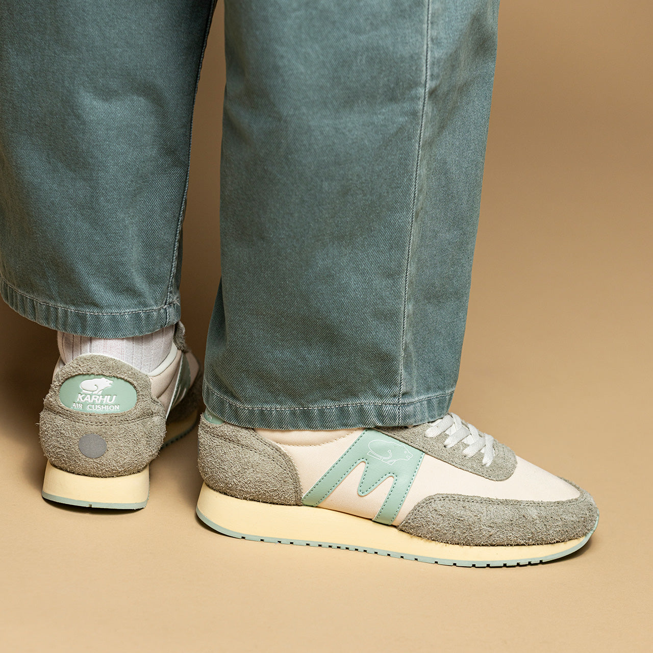 Karhu Albatross 82 - Laurel Oak / Neptune Green | Classic Sneaker