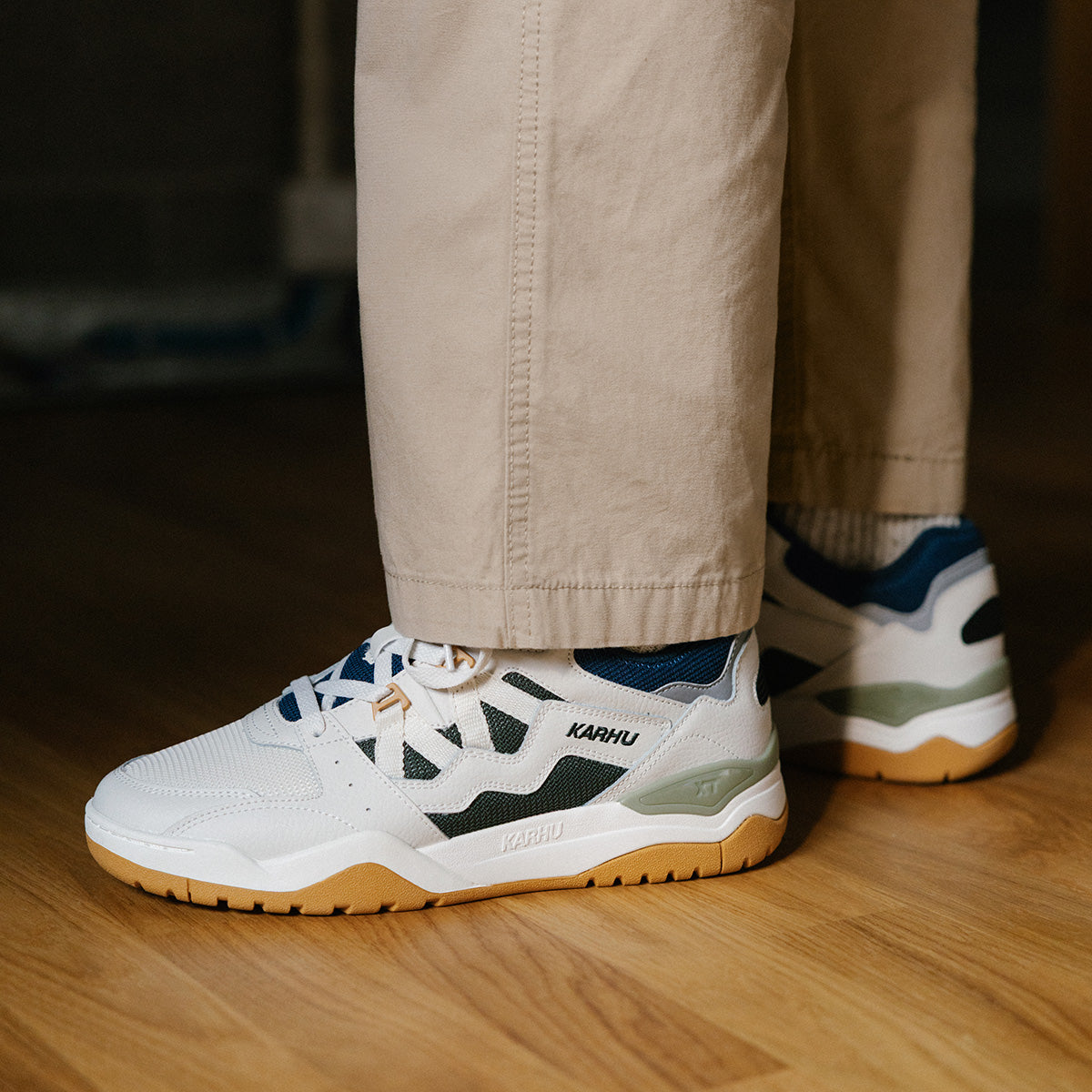 Karhu Fusion XT Blanc De Blanc / Blue Opal - Lifestyle sneakers