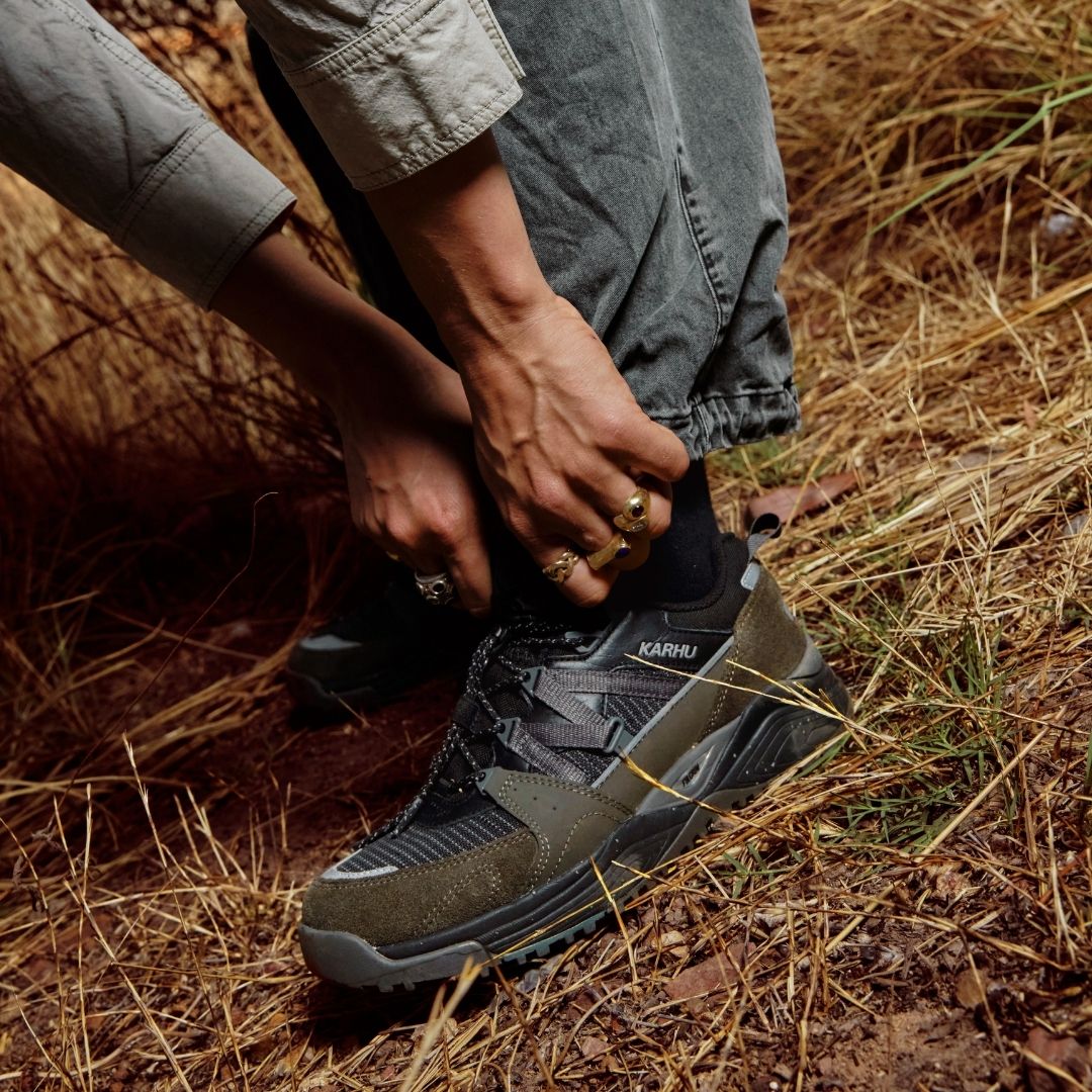 Karhu Fusion XC WP – Tarmac / Dark Gull Gray | Outdoor sneaker