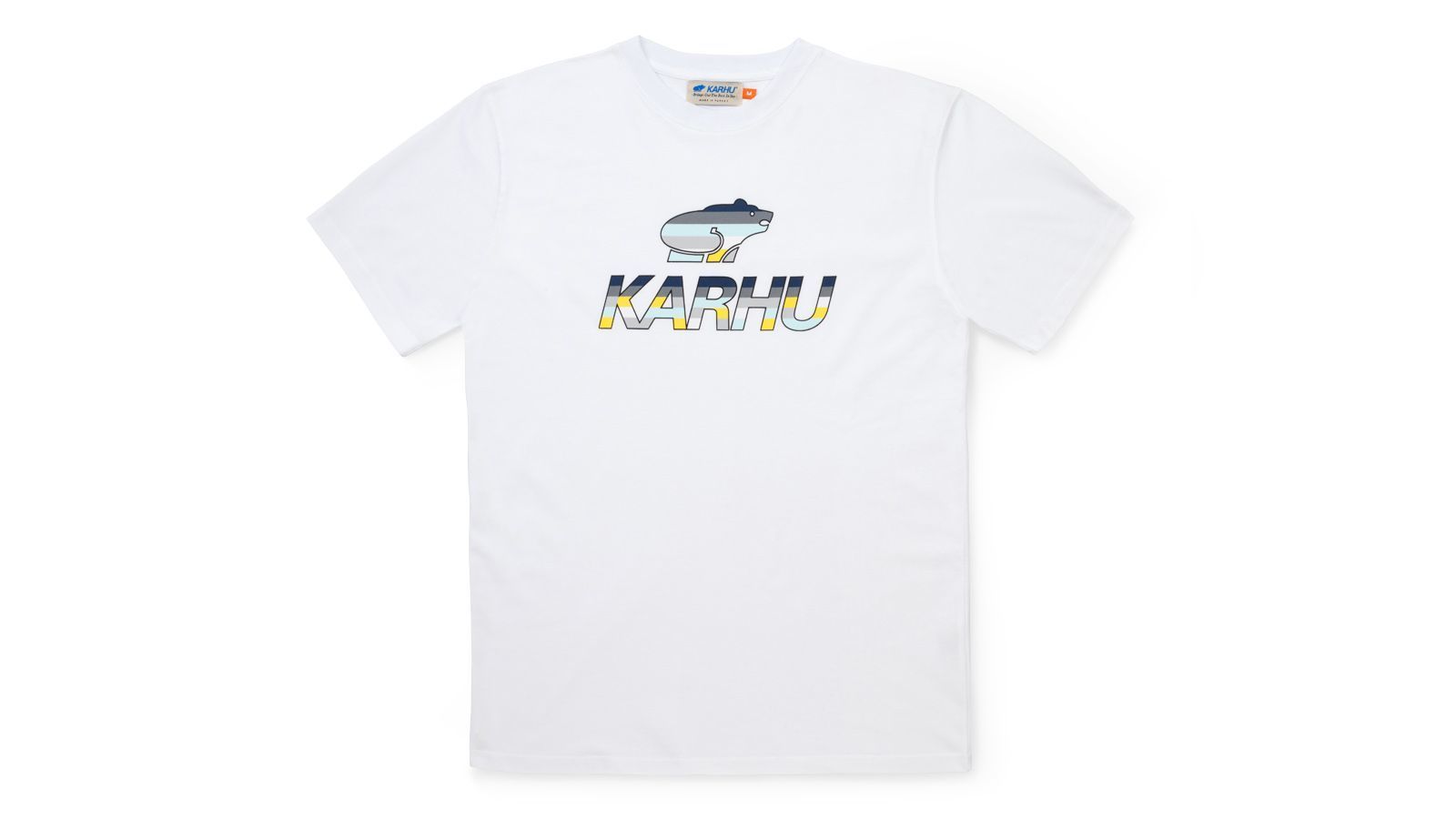 Team college t-shirt-white/ensign blue – Karhu US