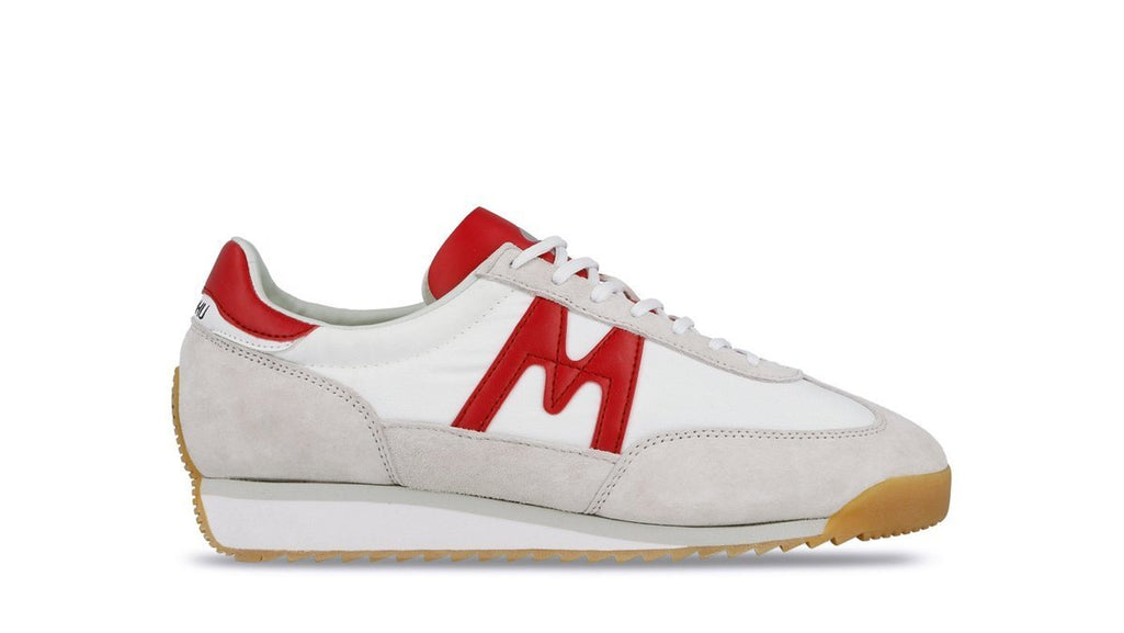 Karhu Mestari bright white racing Red Left Front